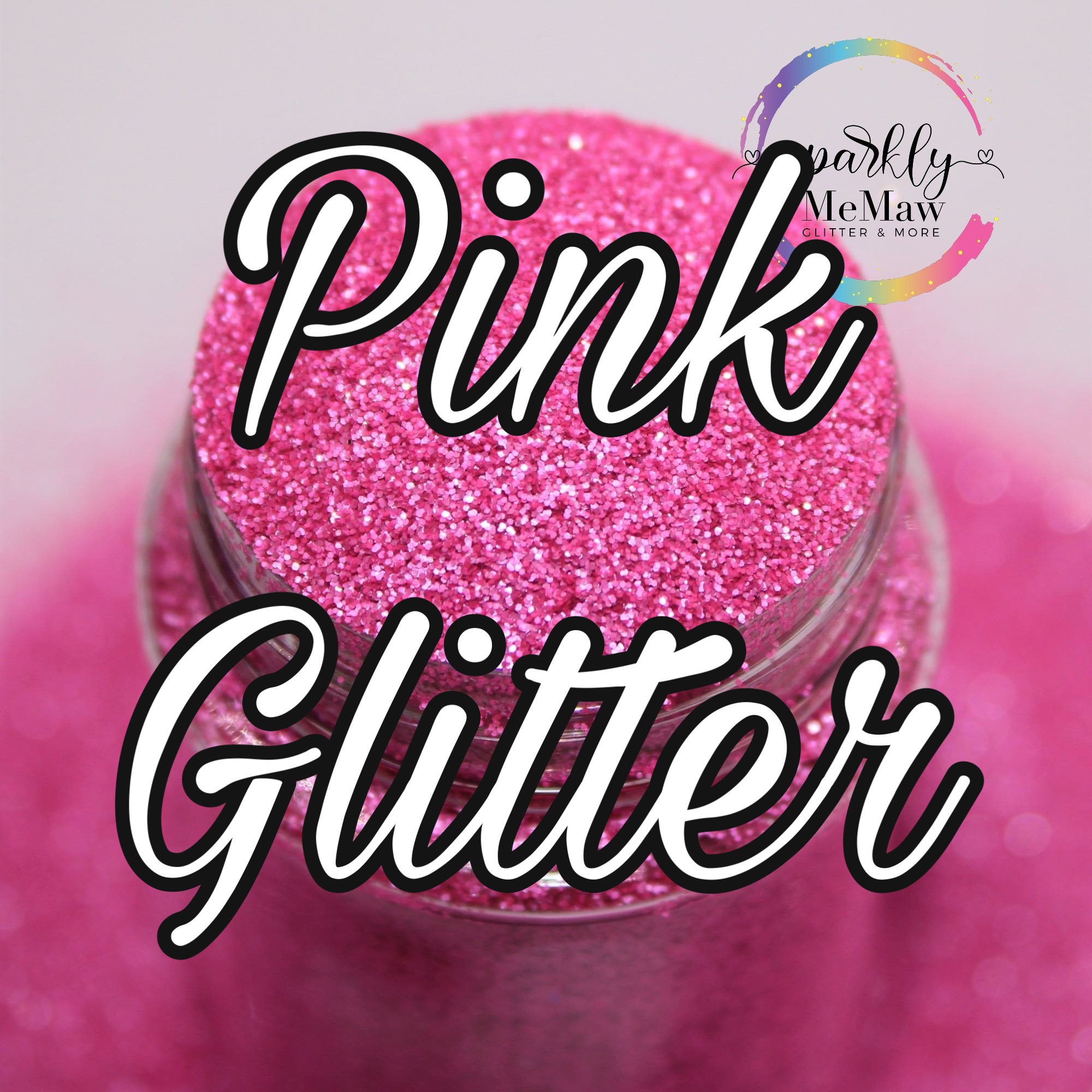 Annie Mae pink pearl Fine Glitter – Sparkly MeMaw LLC