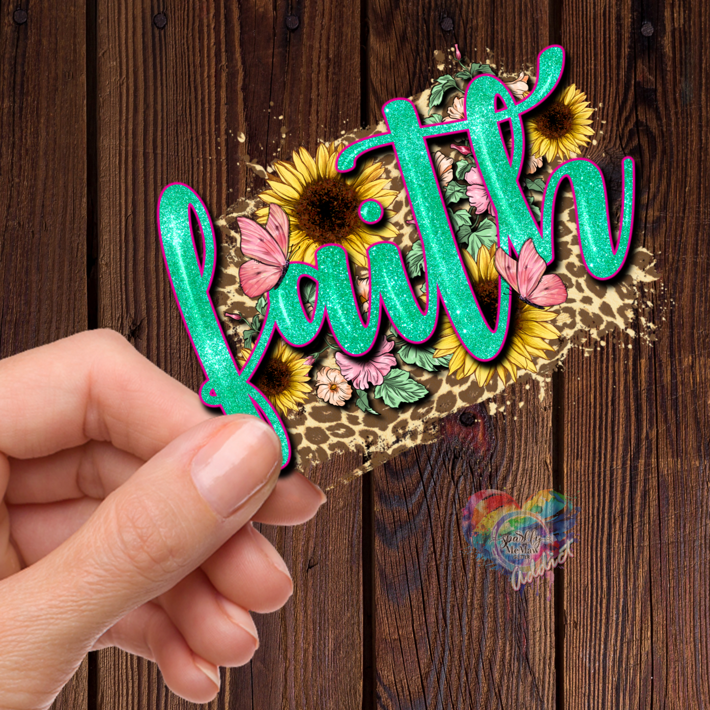 Faith #1 UV Decal 3.5 inches
