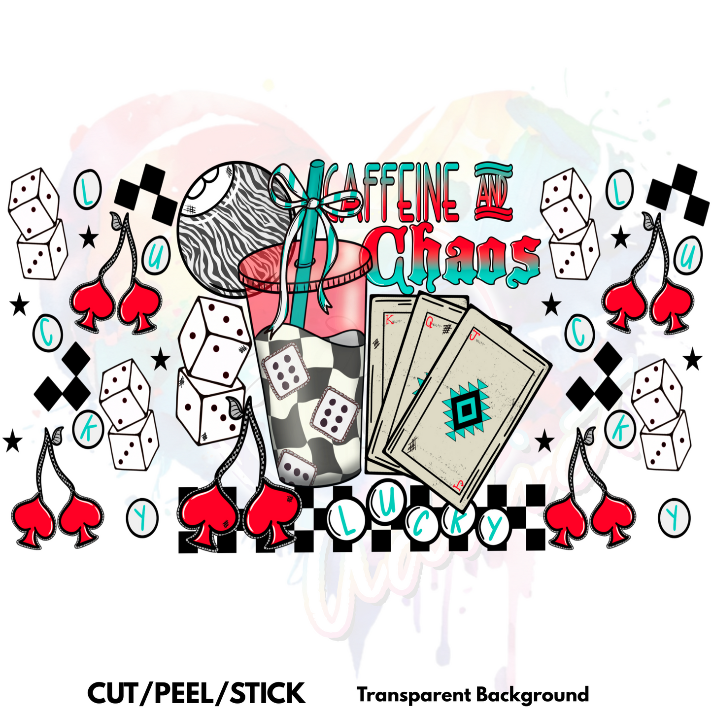 C and C UV DTF Multiple Sized Wraps (16 oz, 20 oz, 20 oz skinny , 40 oz)