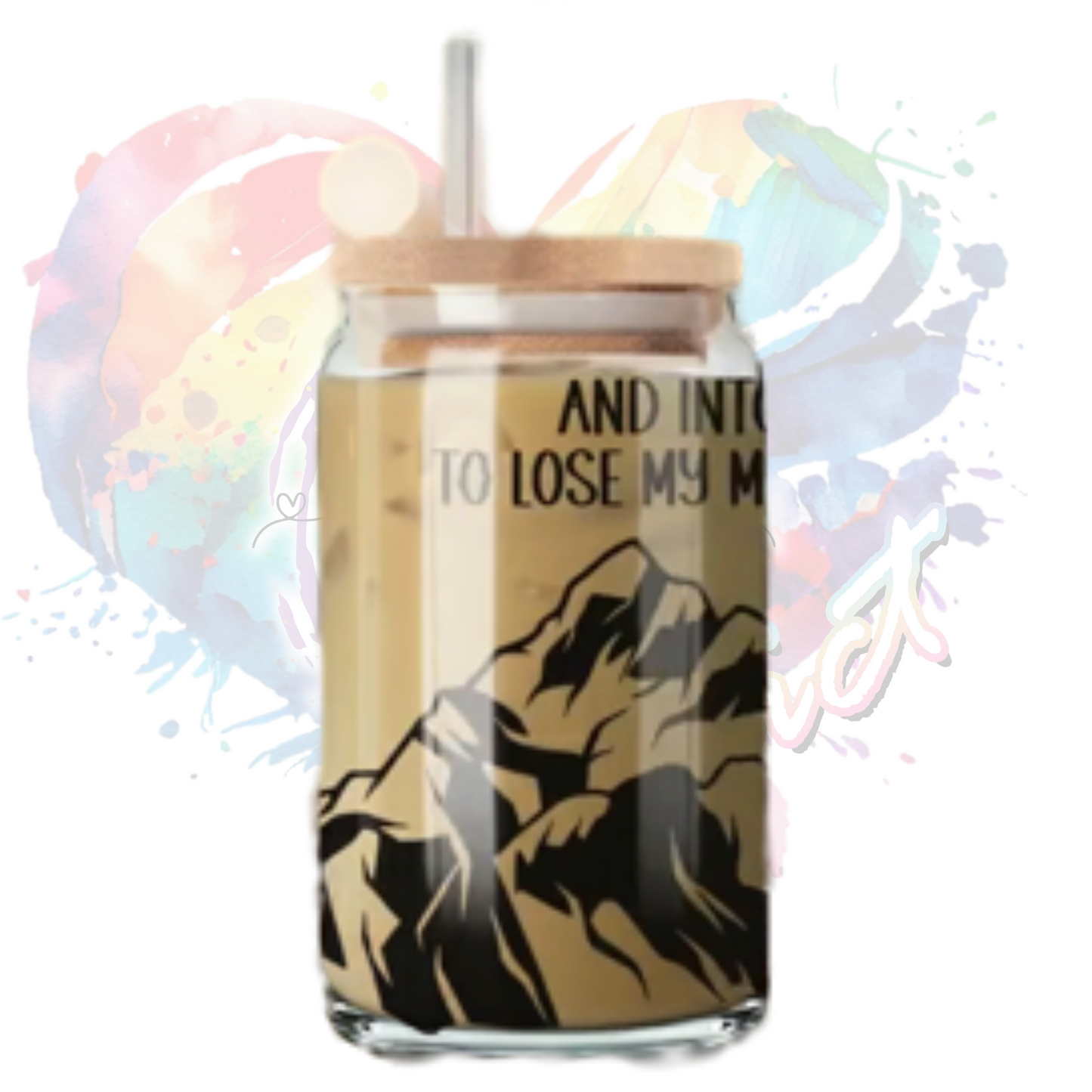 And into the forest I go  UV DTF 16 oz Wrap