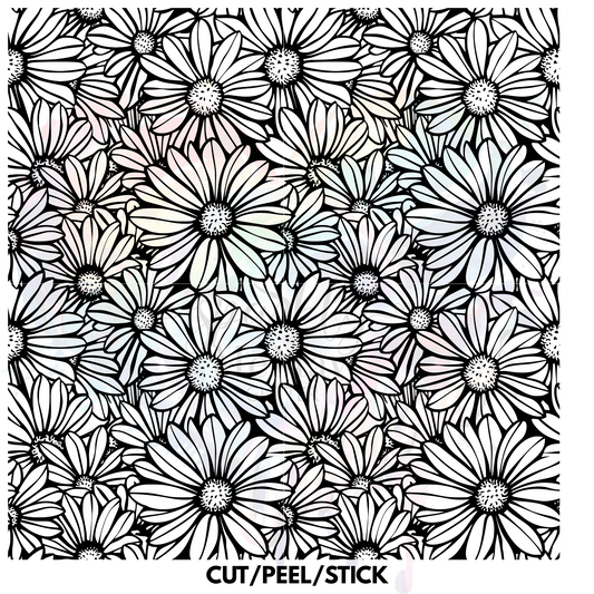 Floral Pattern 2 Element Sheet 10X10