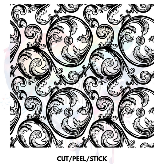 Tooled Leather 11 Element Sheet 10X10
