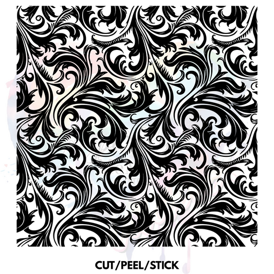 Tooled Leather 13 Element Sheet 10X10