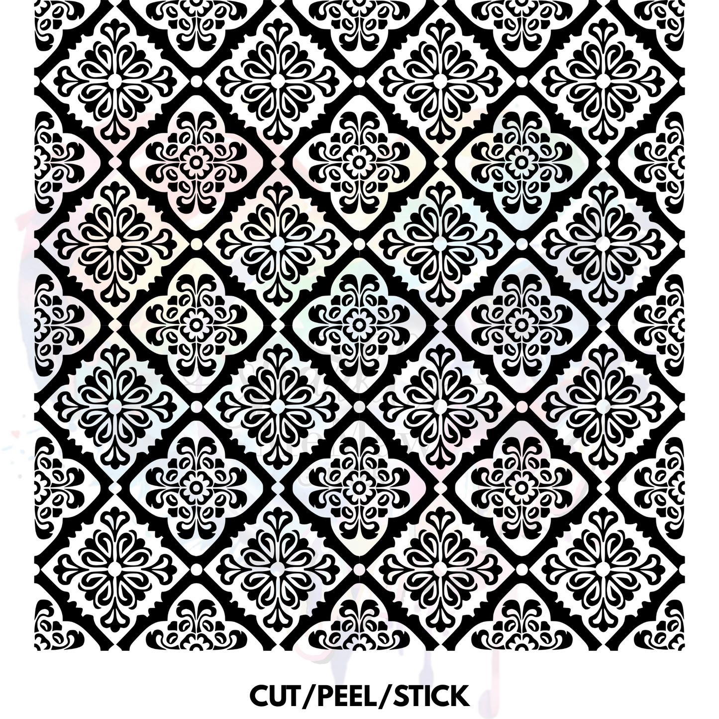 Tooled Leather 18 Element Sheet 9x9