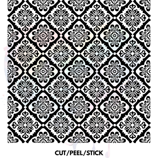Tooled Leather 18  Element Sheet 10X10