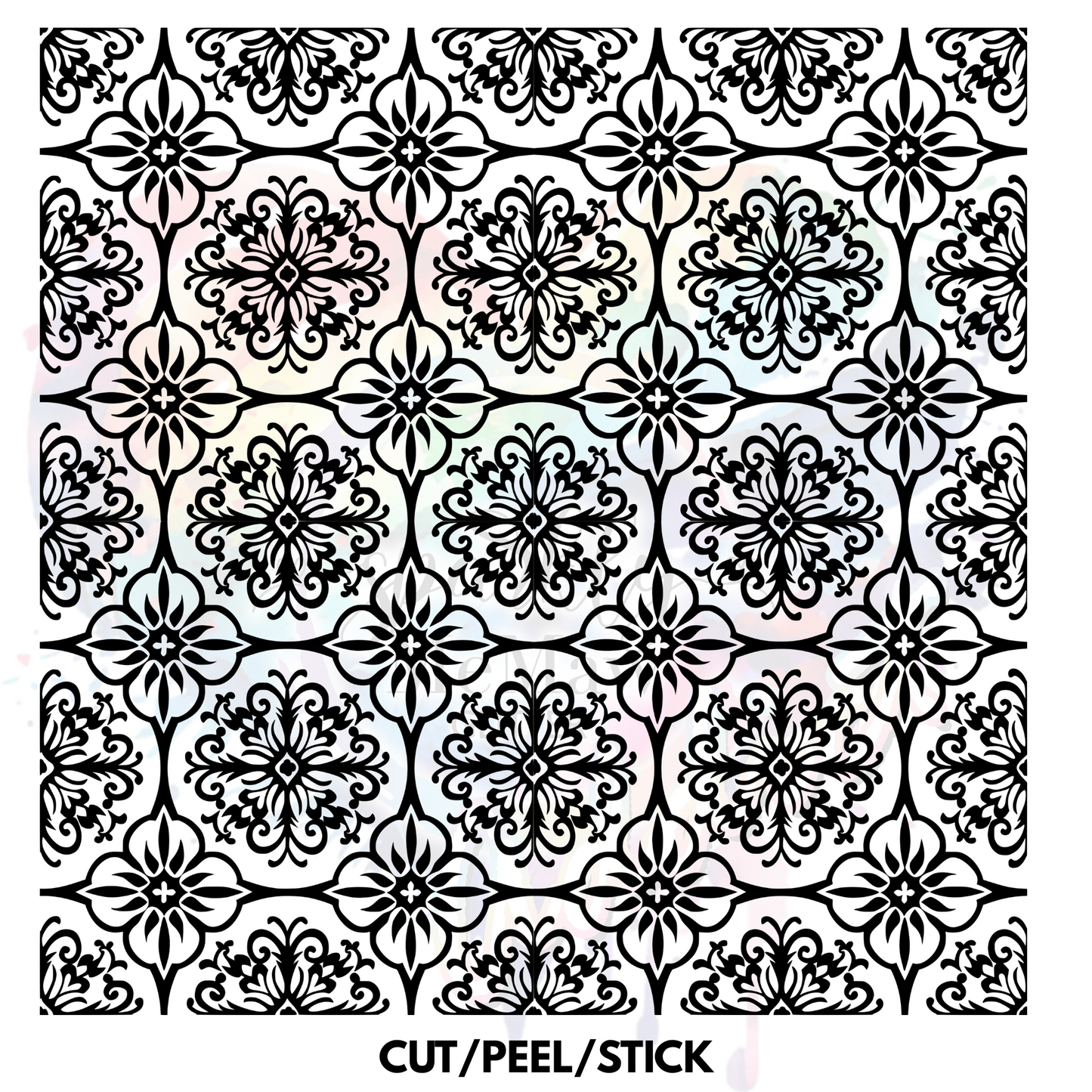 Tooled Leather 19 Element Sheet 9x9