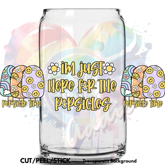 Popsicle Time UV DTF 16 oz Wrap