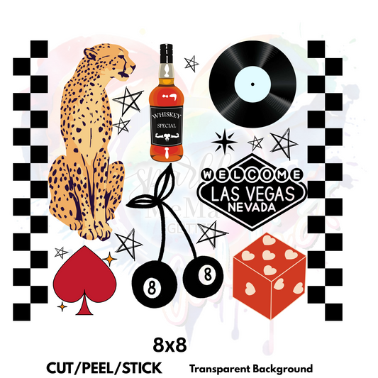 Las Vegas  Element Sheet 8x8
