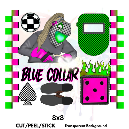 Blue Collar Women  Element Sheet 8x8