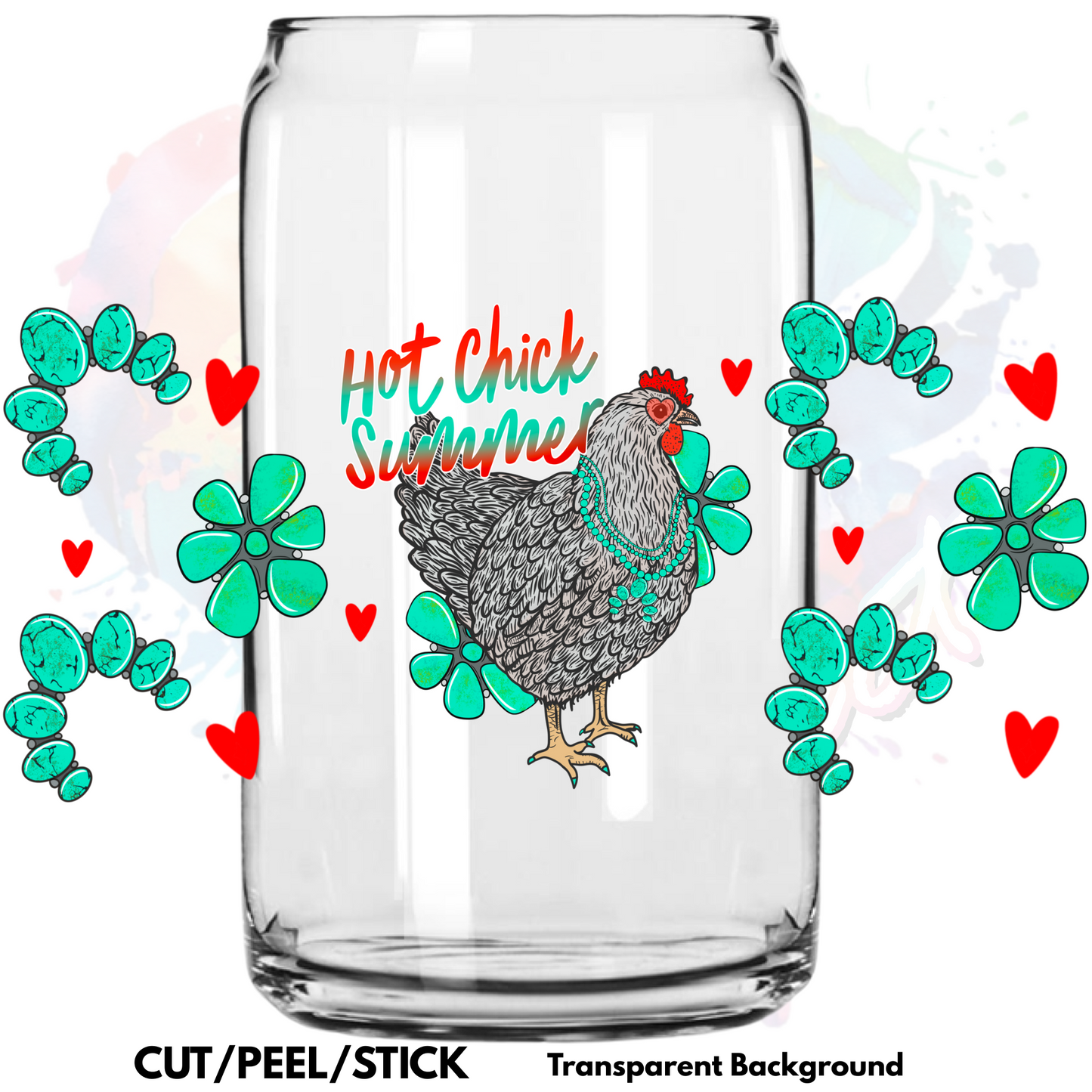 Hot Chick Multiple Sized Wraps (16 oz, 20 oz, 20 oz skinny , 40 oz)