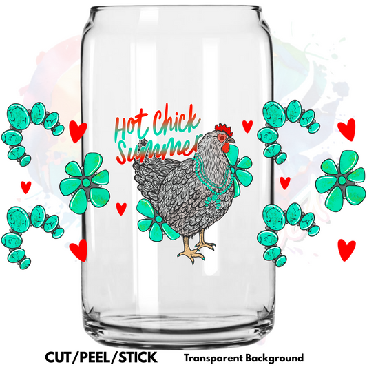 Hot Chick  Multiple Sized Wraps (16 oz, 20 oz, 20 oz skinny , 40 oz)