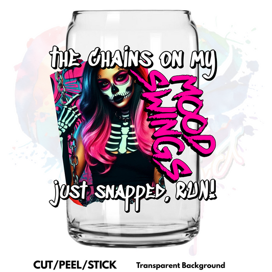 The Chains UV DTF Decal