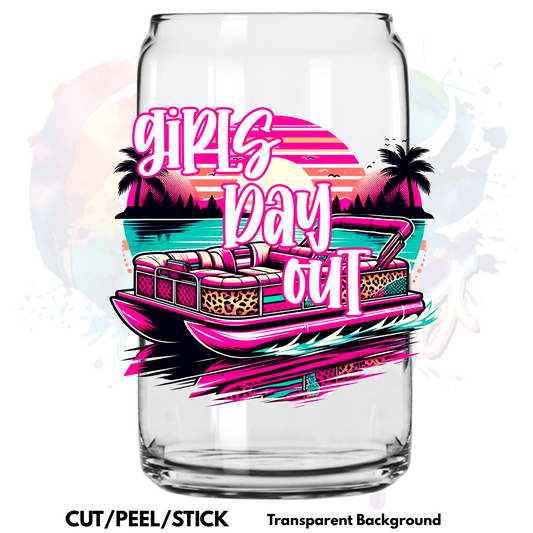 Girls Day out UV DTF Decal