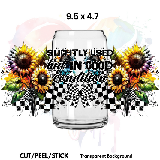 Slightly Used  UV  DTF  Wrap