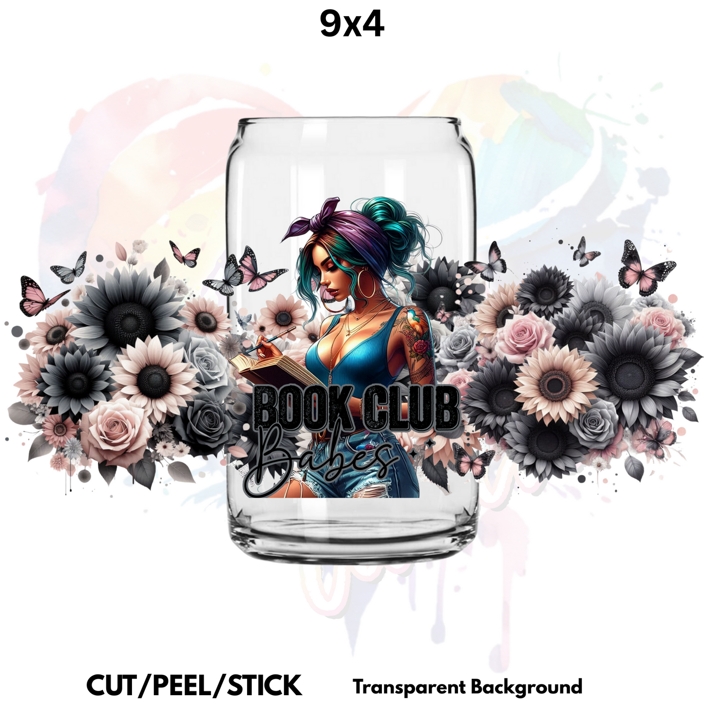 Book 08 UV DTF Wrap