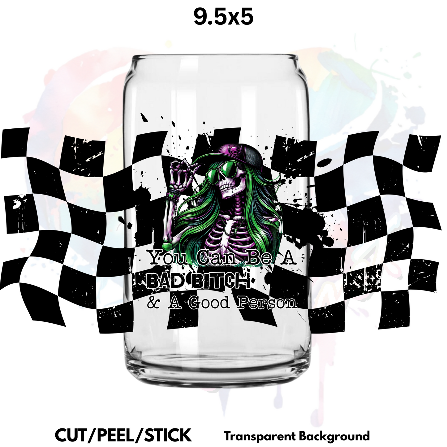 Bad B*tch UV  DTF  Wrap