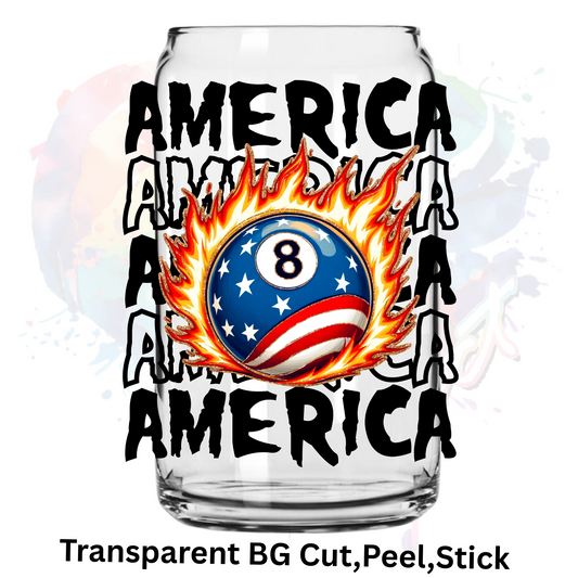 America  UV DTF Decal (2 styles)