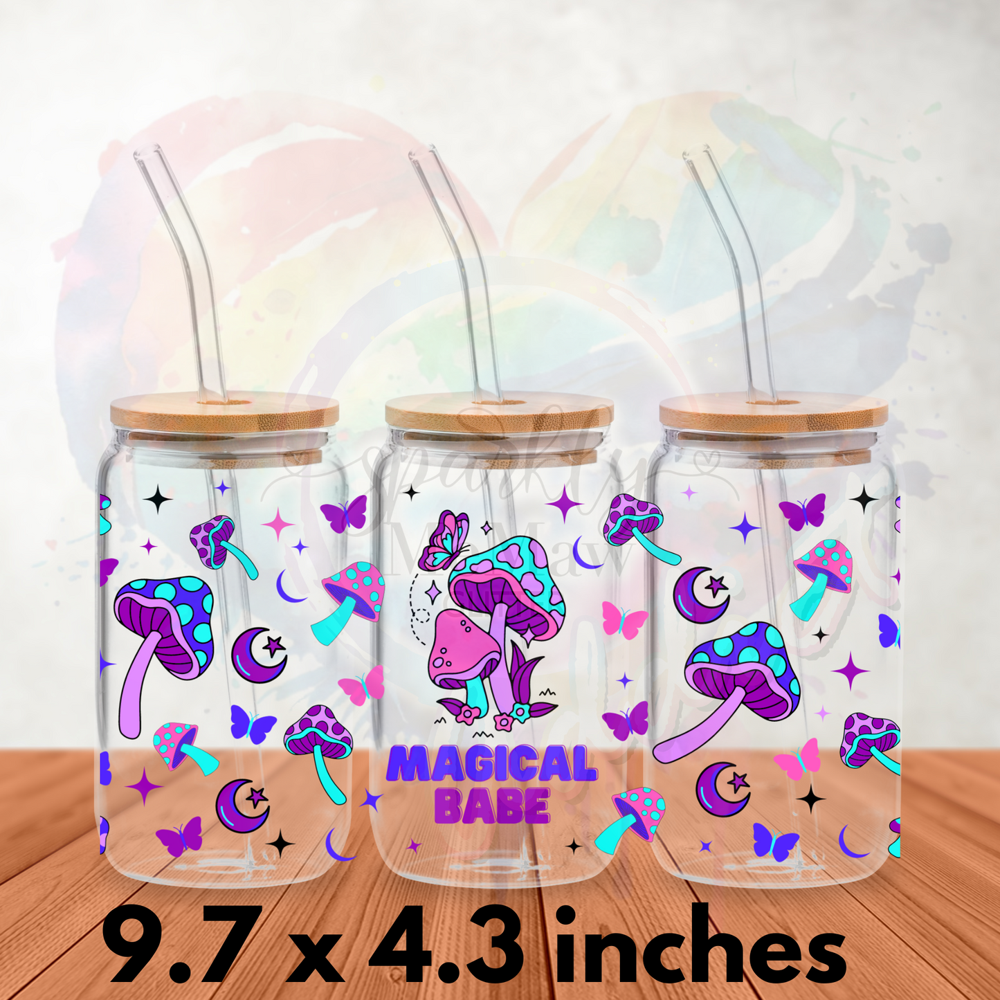Magical Babe UV DTF 16 oz Wrap