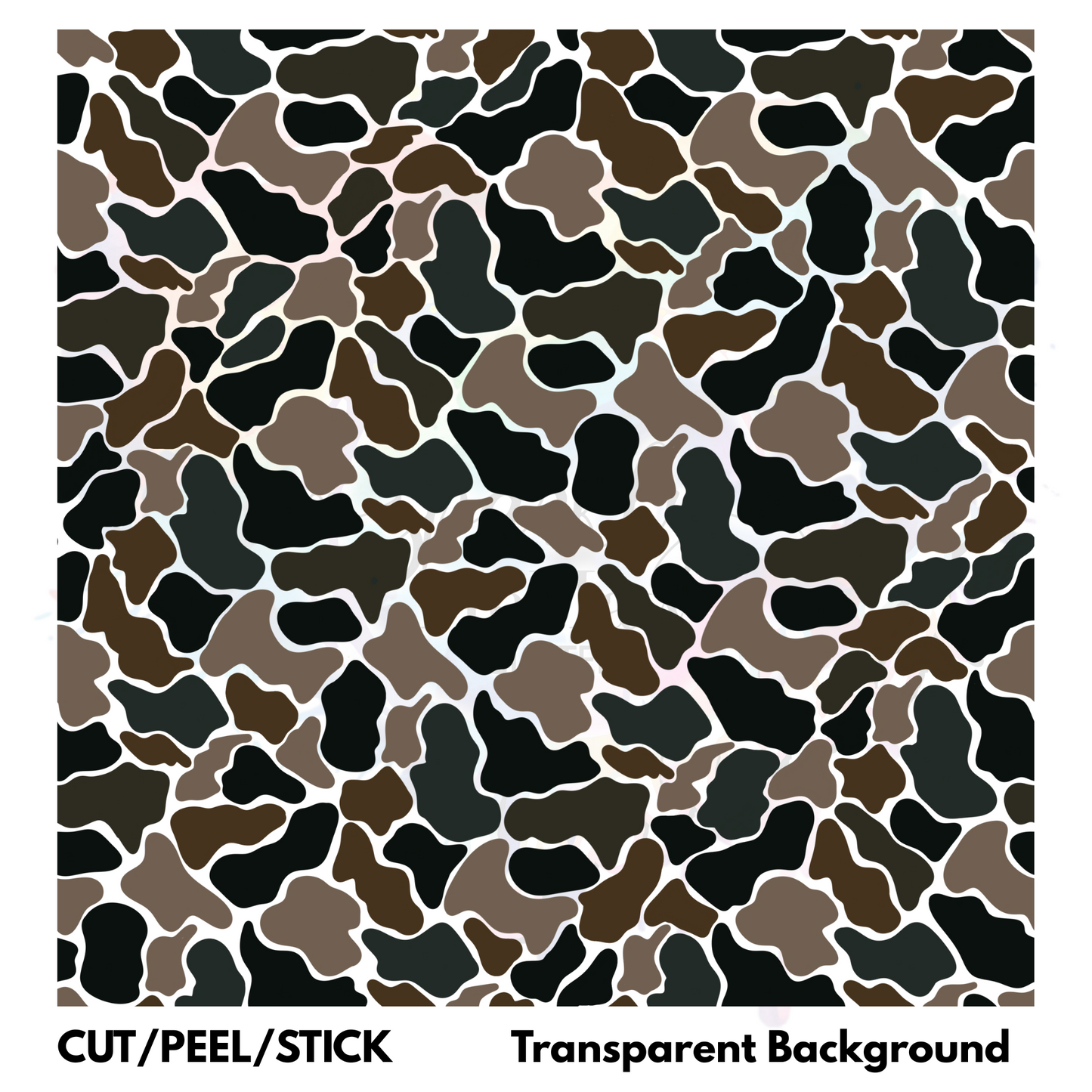 Duck Camo UV DTF Sheet 10x10