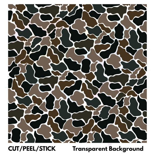 Duck Camo   UV DTF  Sheet 10x10