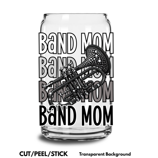 Band Mom Trombone  UV DTF Decal