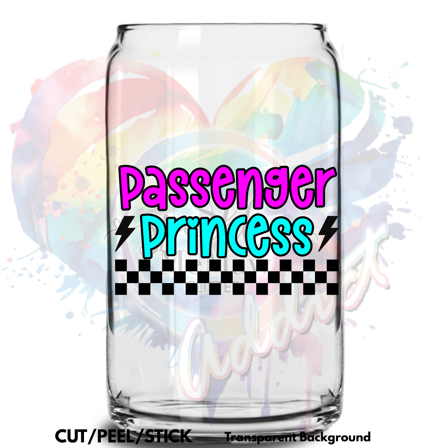 Passenger Princess 2 UV DTF Decal{inwidth}