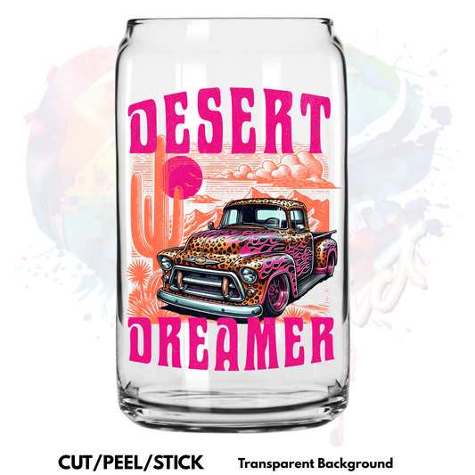 Desert Dreamer  UV DTF Decal