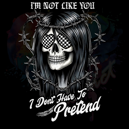 I'm not like you UV DTF Decal