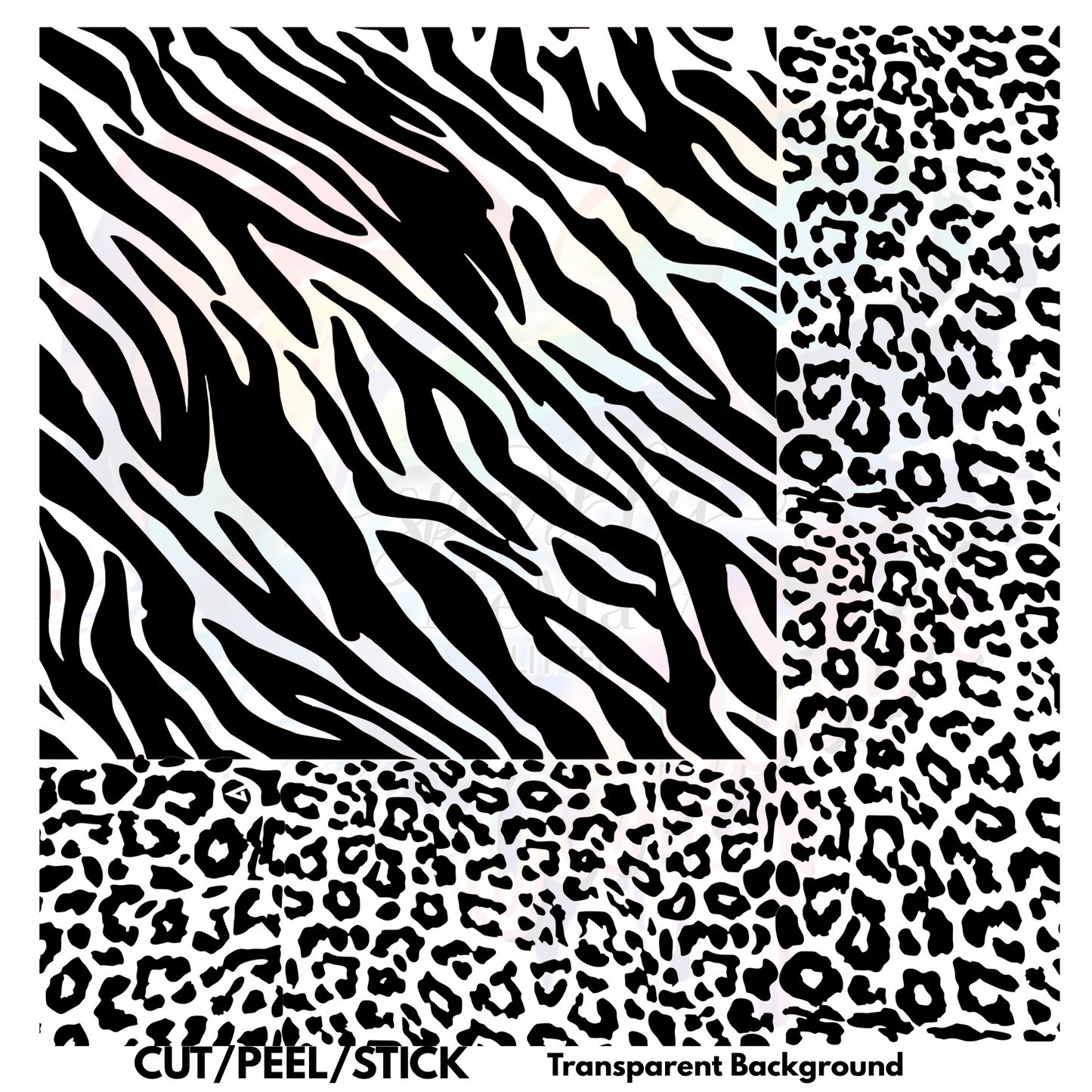 Animal Patterns UV DTF Sheet 10x10