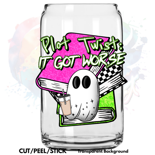 Plot Twist UV DTF Decal