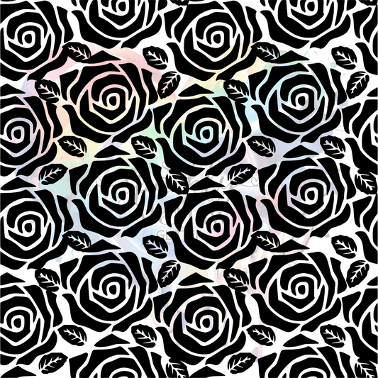 Floral Pattern 01  UV DTF Element Sheet 10X10