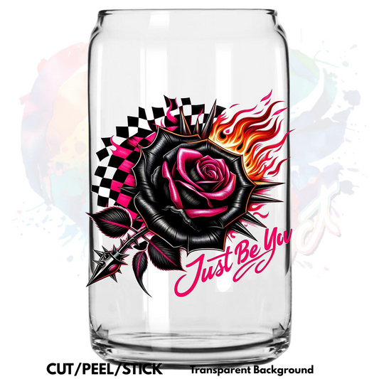 Just Be you  UV DTF Decal