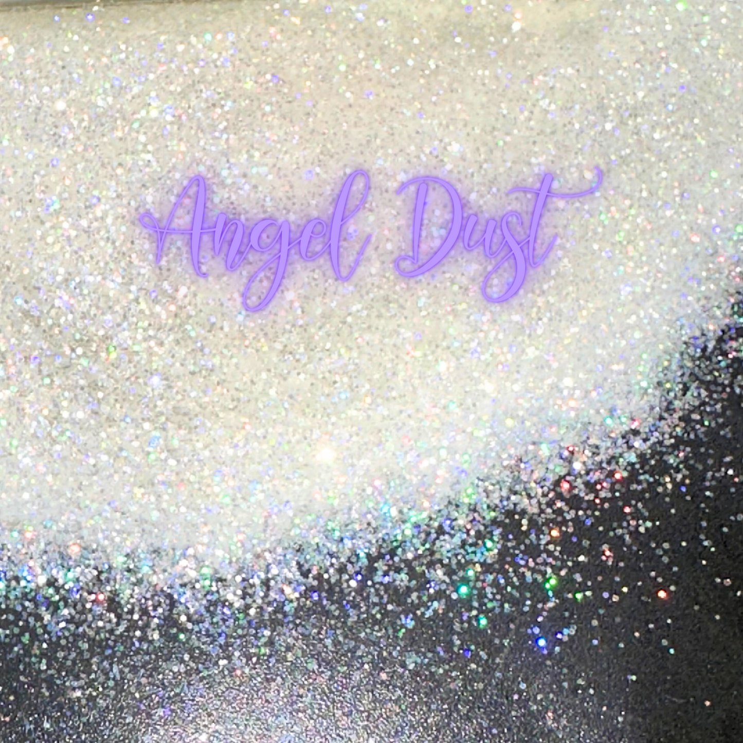 Angel Dust Holographic White Fine Glitter Mix