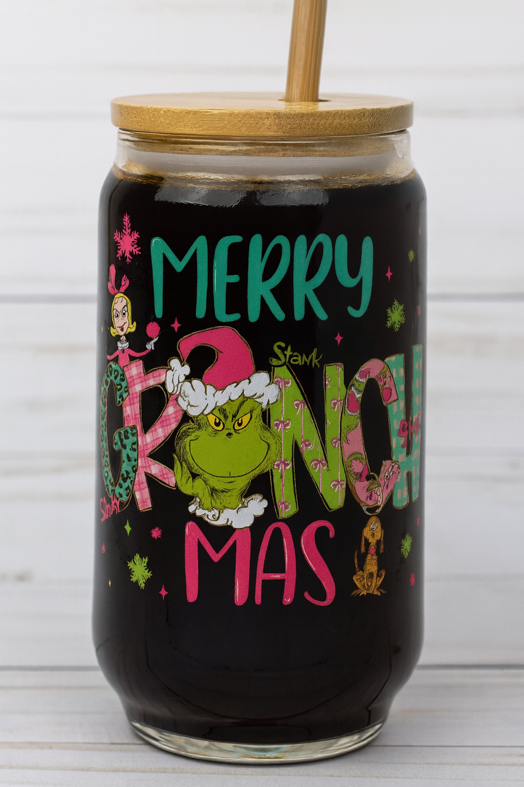 Merry Stinkmas UV DTF Decal