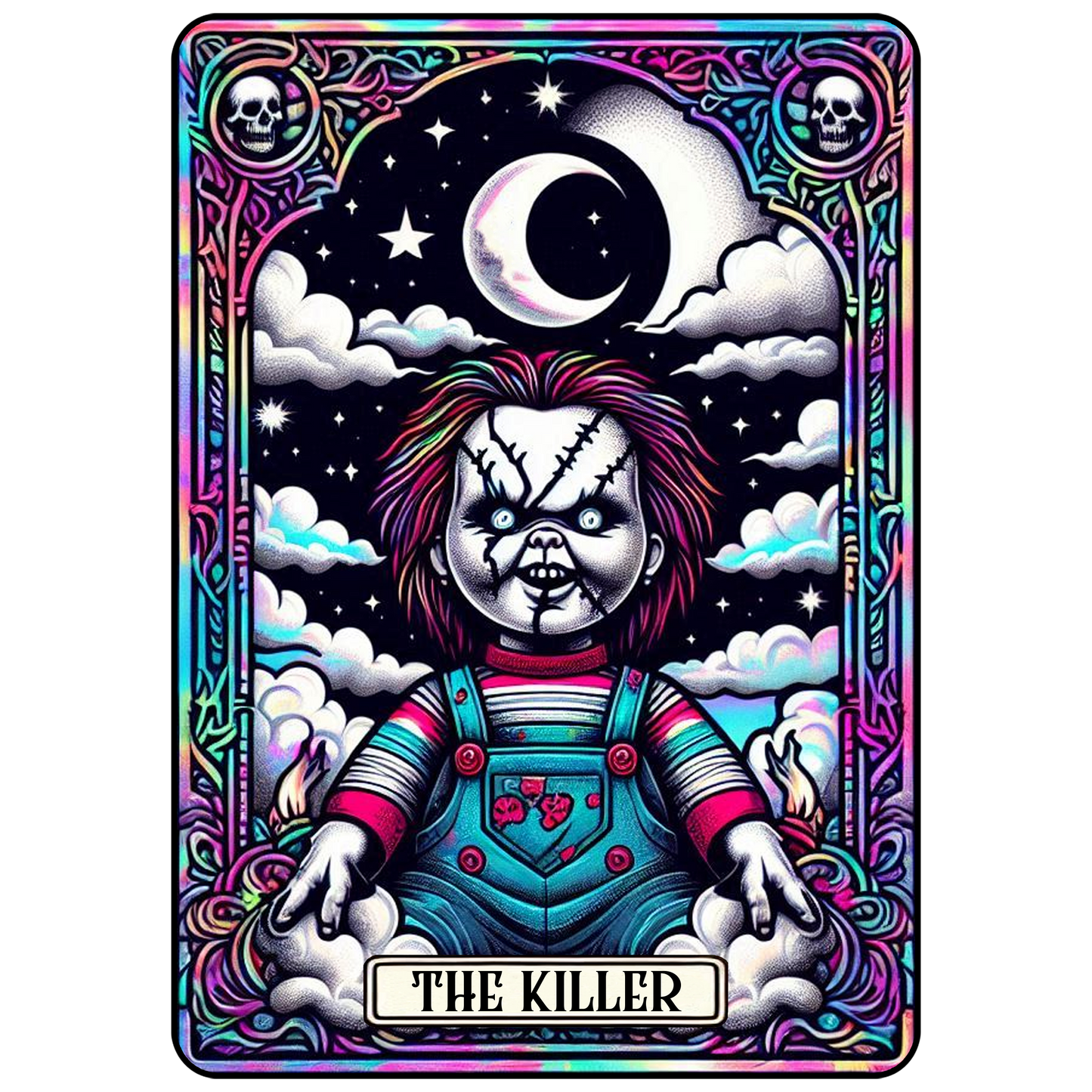 Ultimate Horror Tarot Set #1 UV DTF Decals (28 Decals)