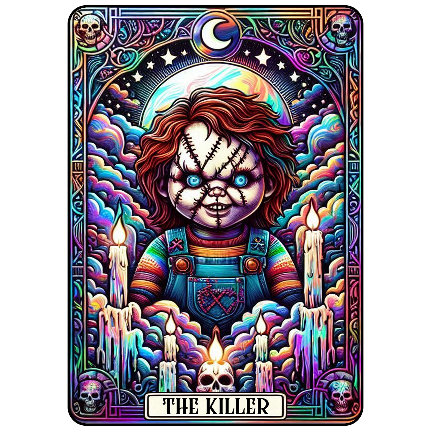 Ultimate Horror Tarot Set #1 UV DTF Decals (28 Decals)