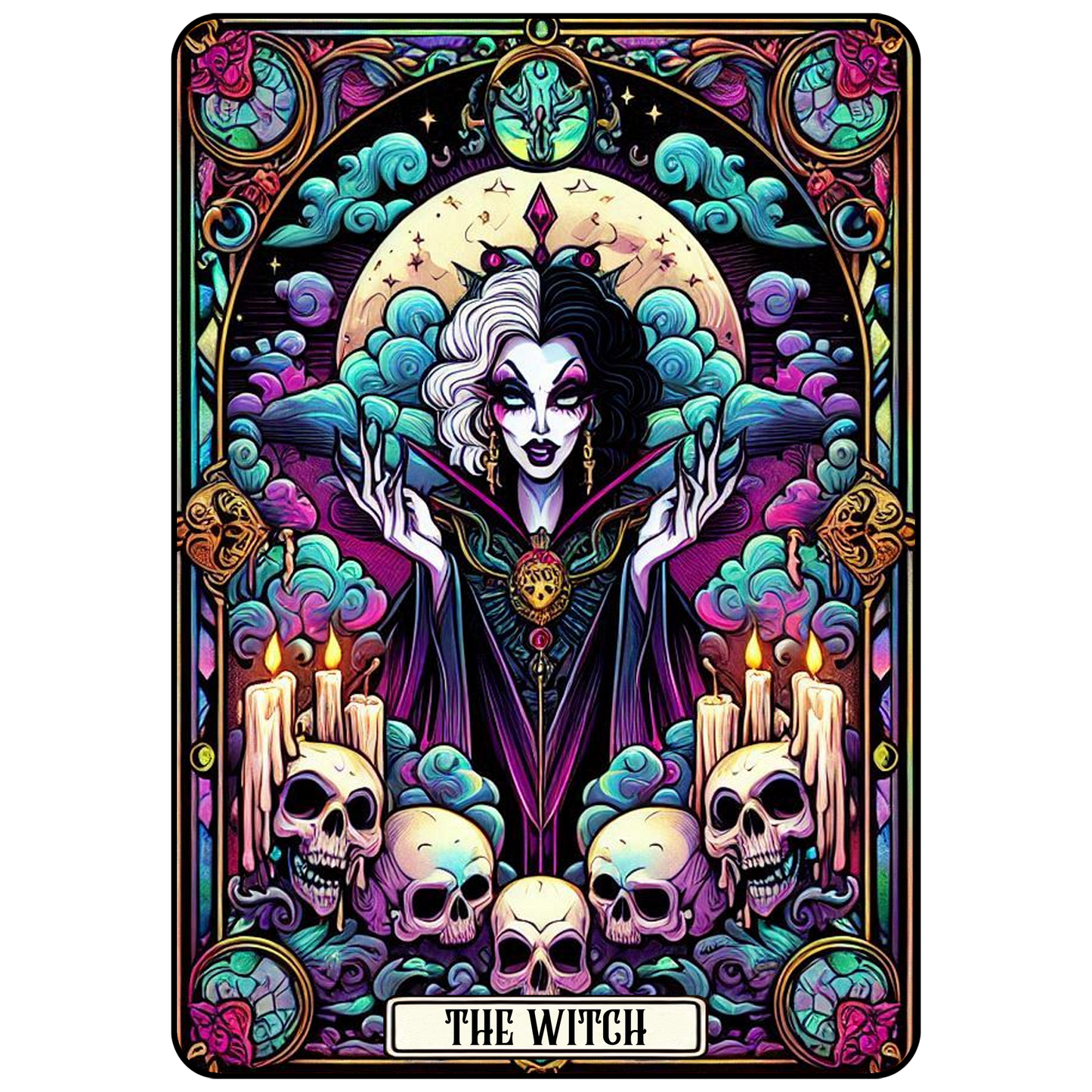 Ultimate Horror Tarot Set #1 UV DTF Decals (28 Decals)