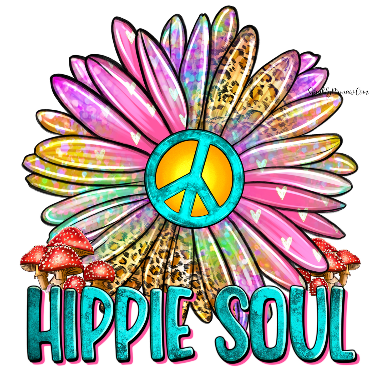 HIppie Soul #1 UVF DTF Decal