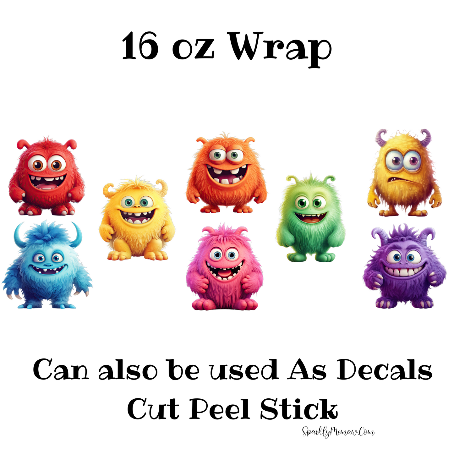 Freaks UV DTF Decal Set (Wrap)