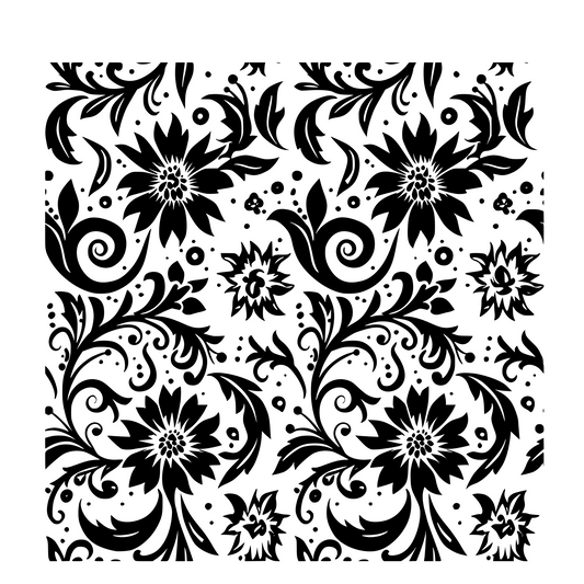 Tooled Leather Pattern 49 UV DTF 9.5 x 9.5