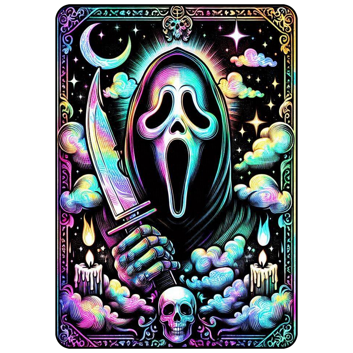 Ultimate Horror Tarot Set #1 UV DTF Decals (28 Decals)