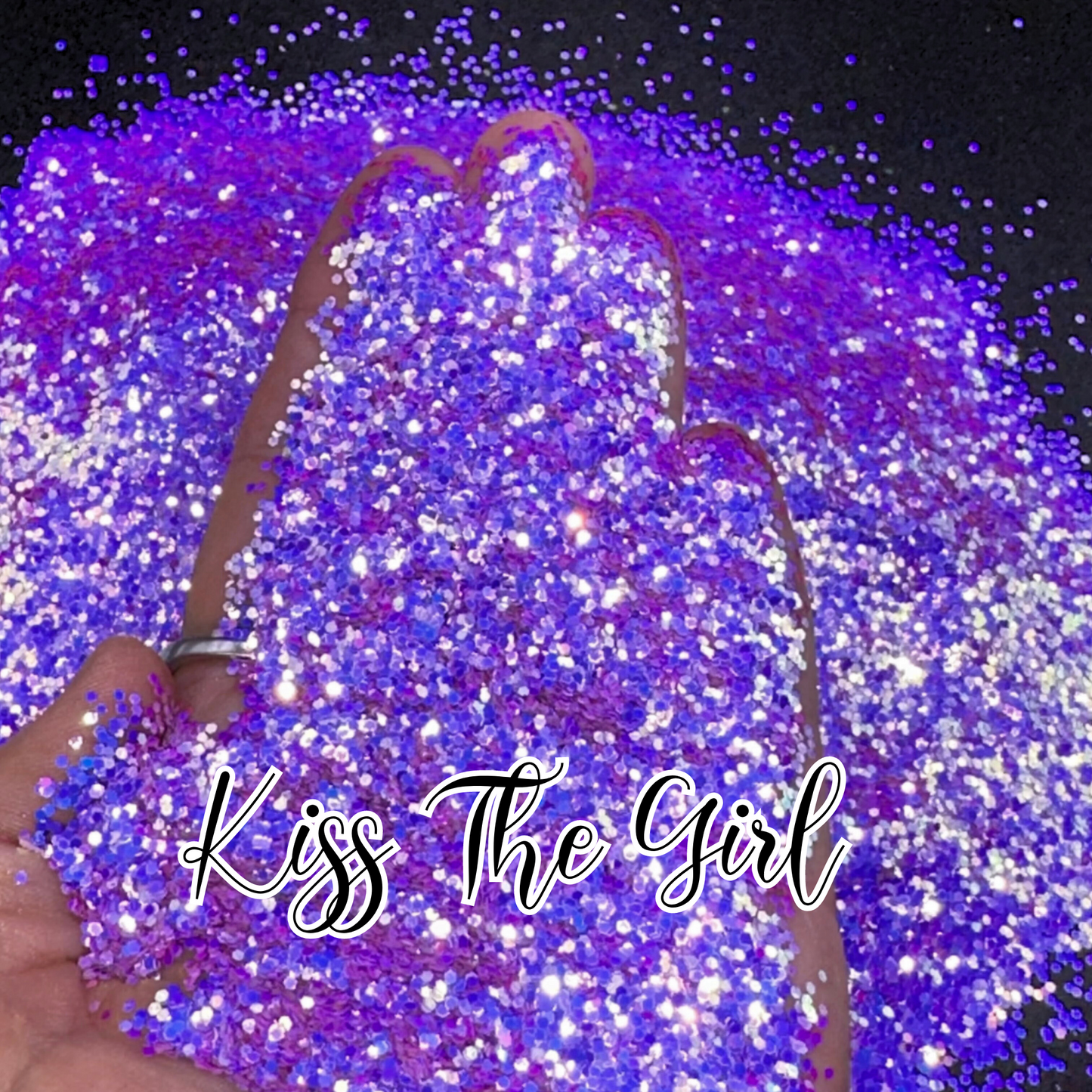 Kiss The Girl Mini Chunky Glitter