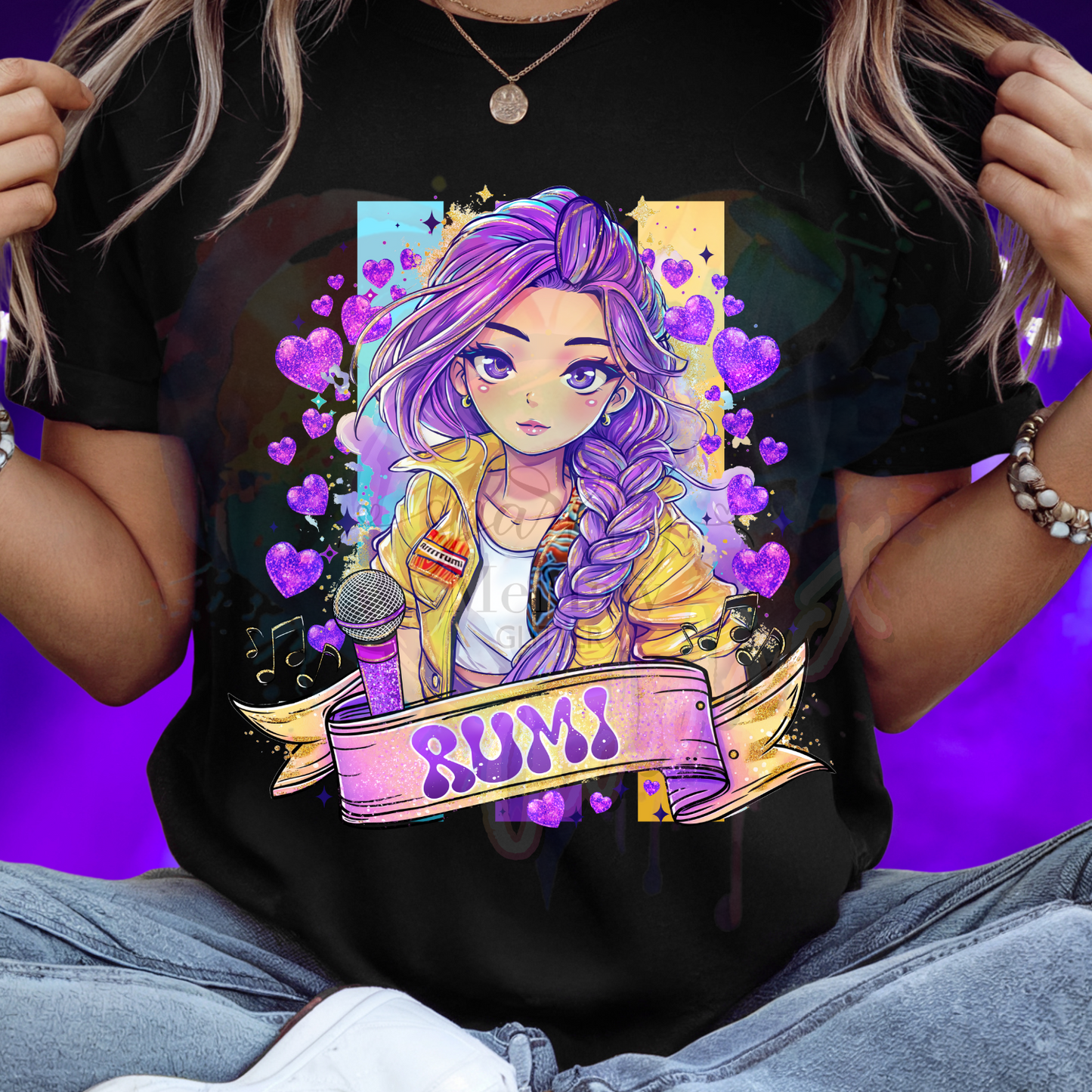 Rumi inspired DTF Print (Fabrics only) 2$ print deal