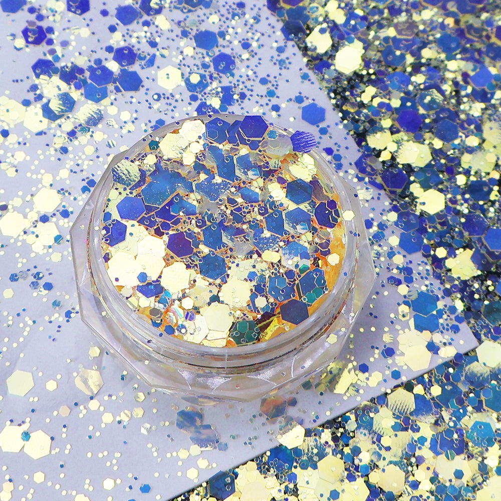Honey Moon (COLOR CHANGING) Chunky Glitter Mix