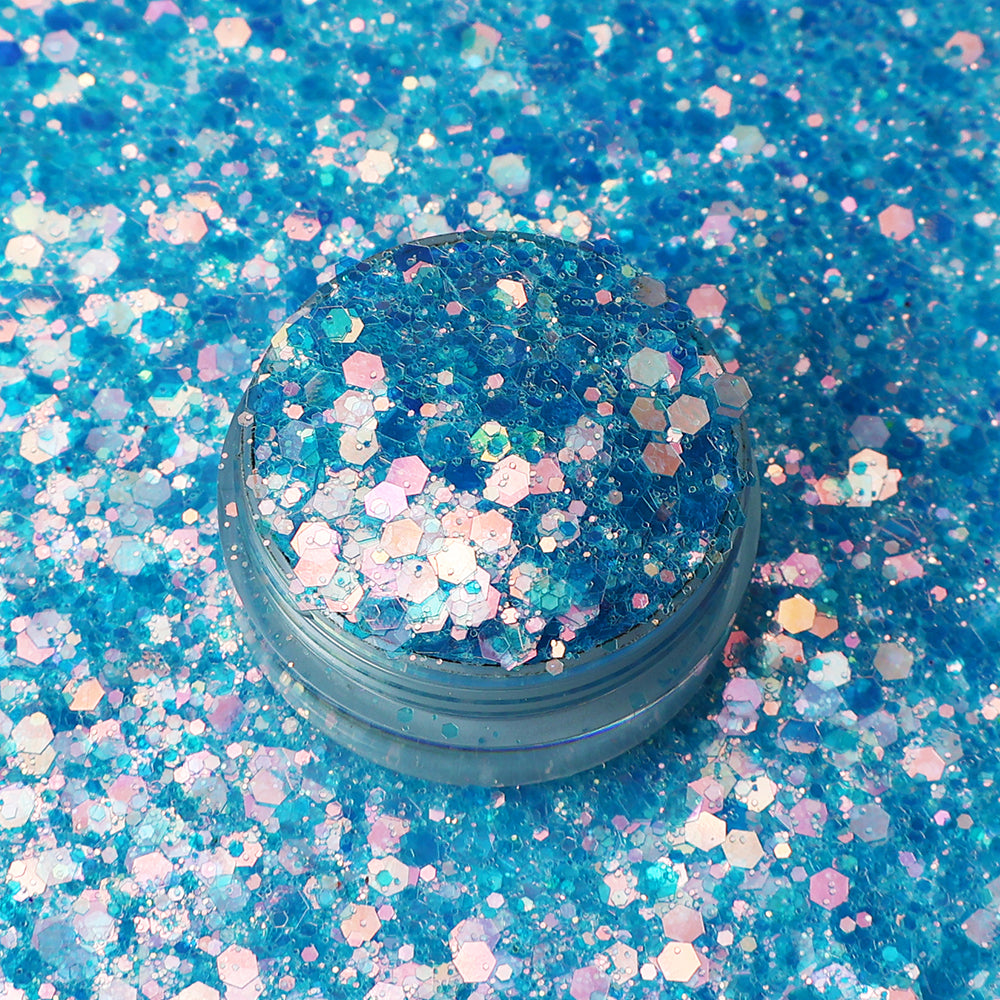 Clouds in Heaven (COLOR CHANGING) Chunky Glitter Mix