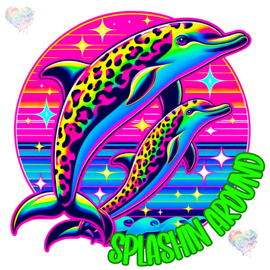 Splashin Around UV DTF Decal