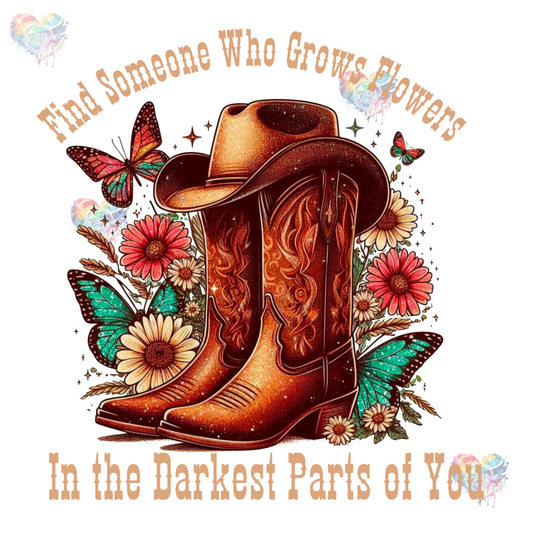 Darkest parts of you 2 UV DTF Decal