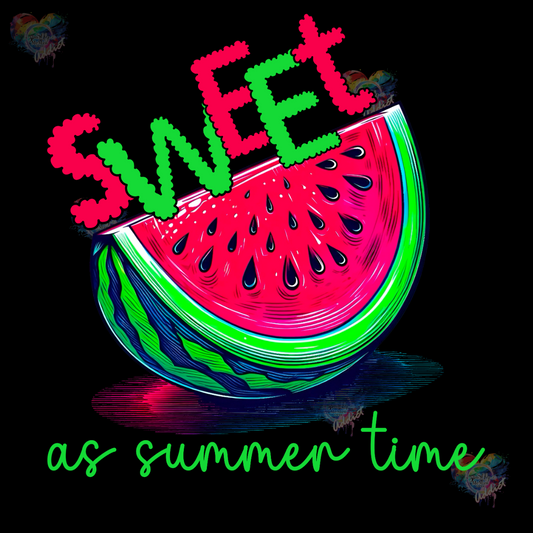 Sweet as Summer Time  UV DTF Decal