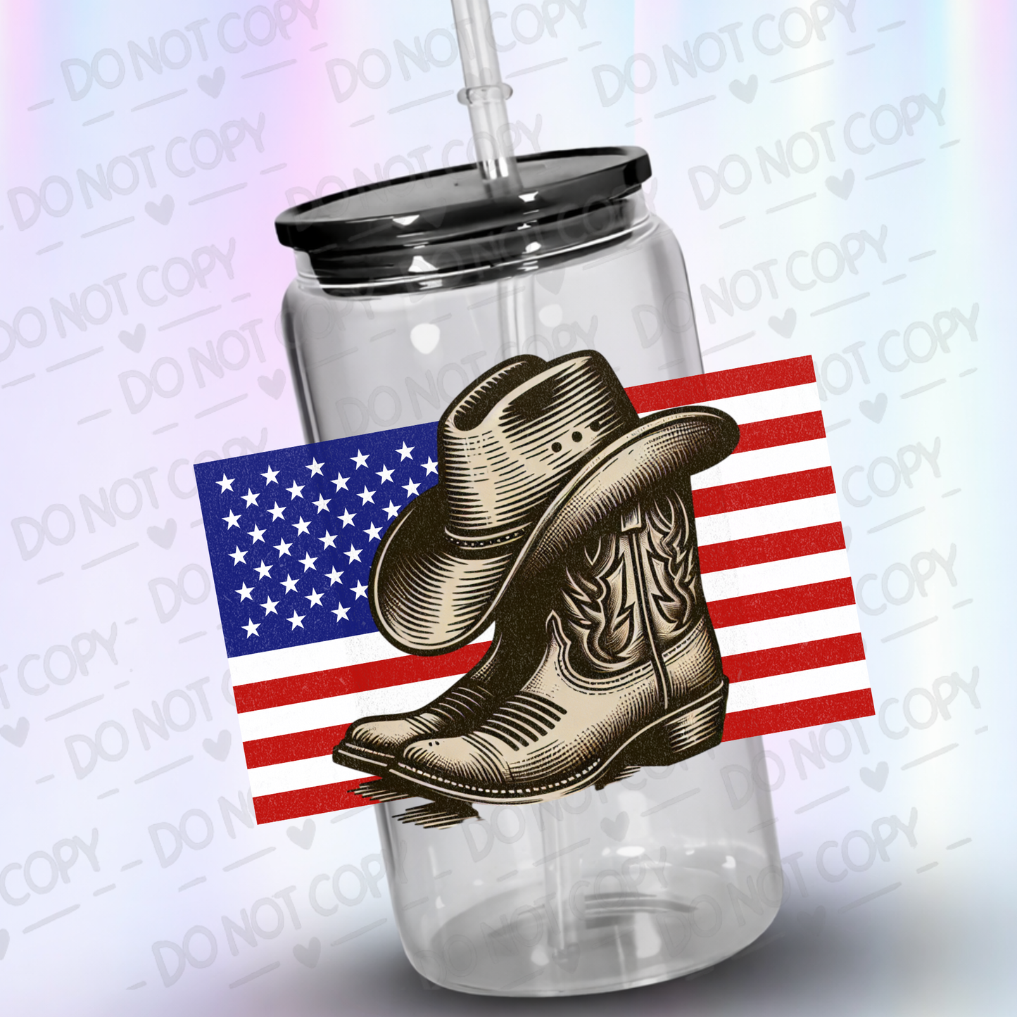 Gods Country UV DTF Decal