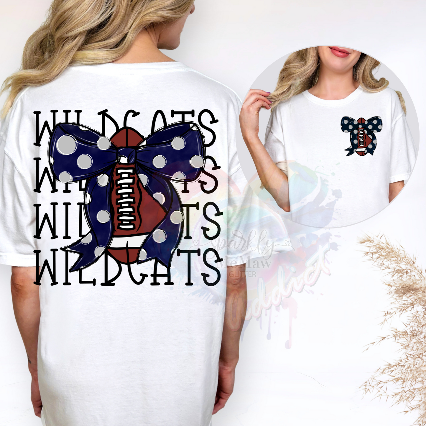 GC Wildcats Ready to Press DTF Transfer (Fabrics only)